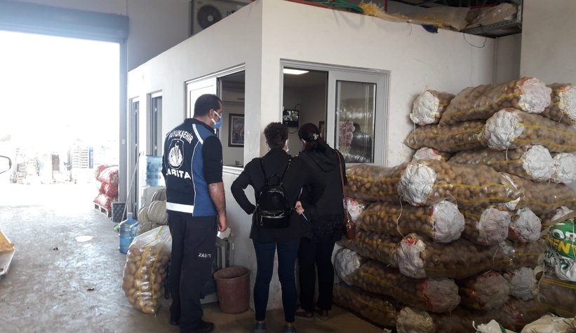 Hal'de fahiş fiyat denetimi