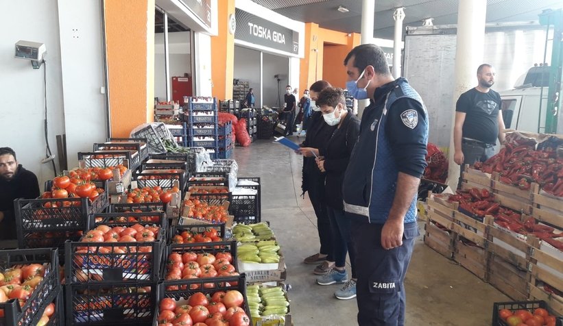 Hal'de fahiş fiyat denetimi