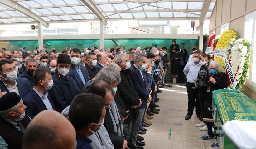 Halit Evin son yolculuğuna uğurlandı