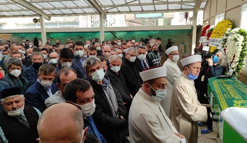 Halit Evin son yolculuğuna uğurlandı