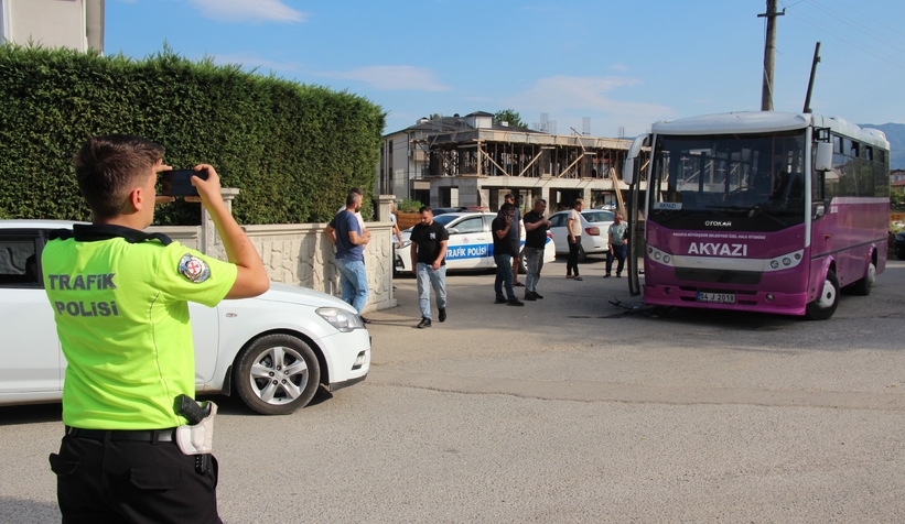 Halk otobüsünün altında kalan çocuktan iyi haber