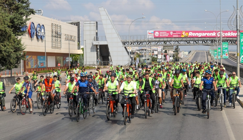 Hareketlilik haftasında bisiklet etkinliği