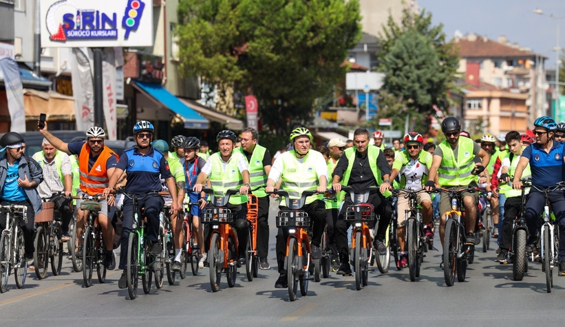 Hareketlilik haftasında bisiklet etkinliği