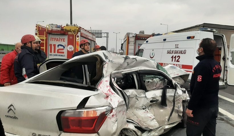 Haritaya bakmak için durmuştu, sonrası feci bitti