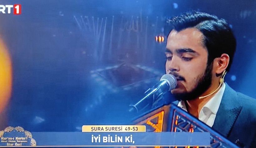 Harputoğlu hocanın öğrencisi birinci oldu