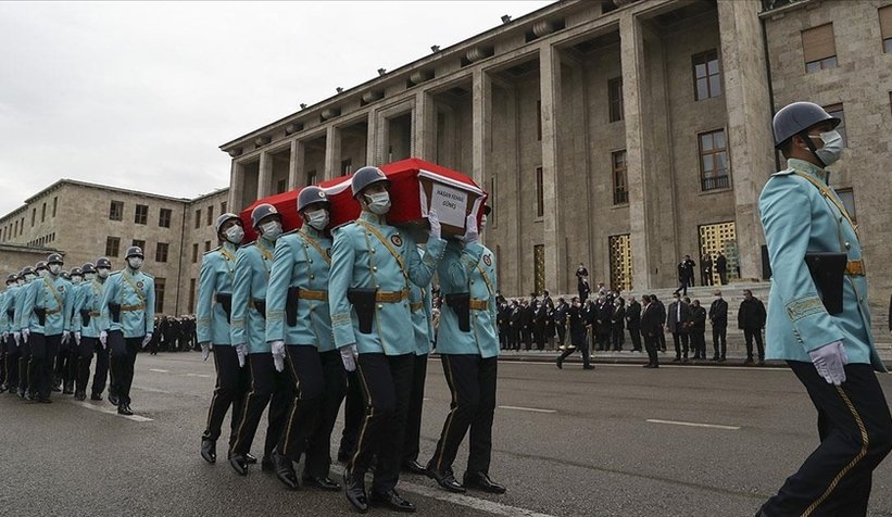 Hasan Fehmi Güneş için TBMM'de tören düzenlendi