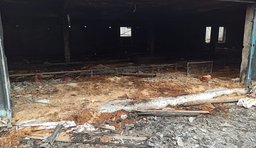 Hasarın boyutu gün ağarınca ortaya çıktı