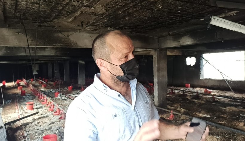 Hasarın boyutu gün ağarınca ortaya çıktı