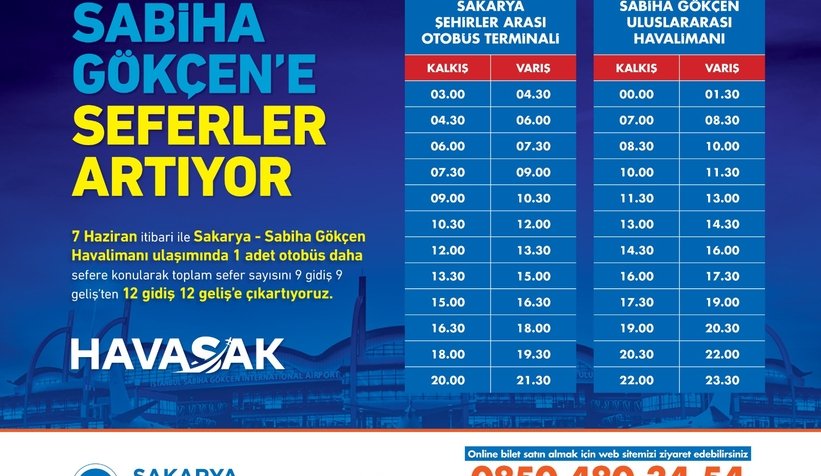 HAVASAK’a 3 sefer daha