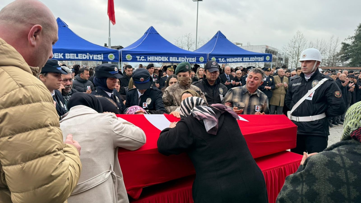 Hayatını kaybeden polis için tören düzenlendi