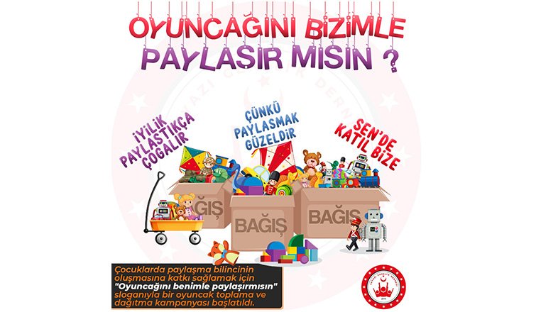 Haydi oyuncağını paylaş sende katıl