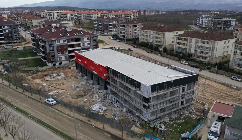 Hendek İtfaiye Binası’nın yüzde 97’si tamam