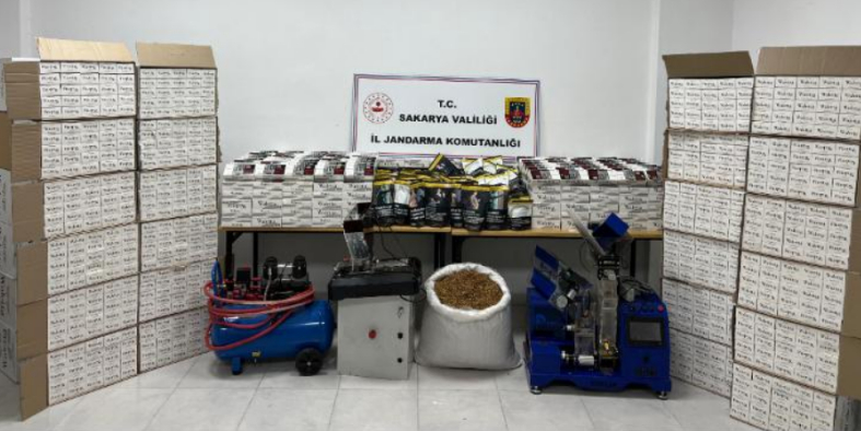 Hendek'te kaçakçılık operasyonu