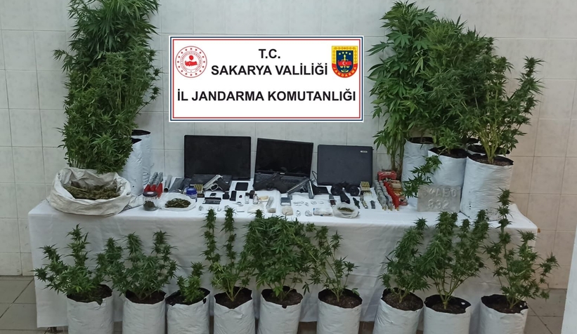 Hendek'te uyuşturucu operasyonu