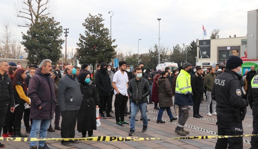 Hilmi Kayın İş Merkezi'nin çatısından düşüp öldü