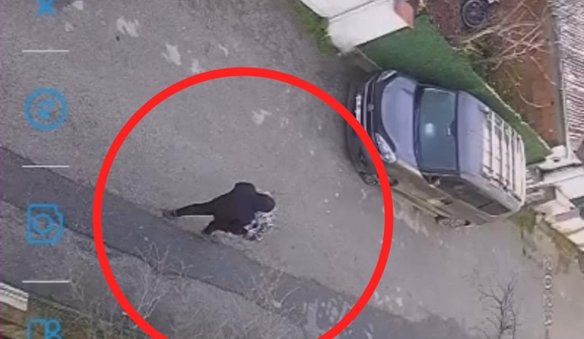 Hırsızlık şüphelisi polisin titiz çalışması ile yakalandı