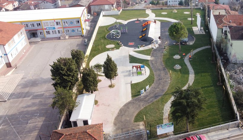 Hızırtepe Çocuk Hakları Bahçesi açılışa hazırlanıyor