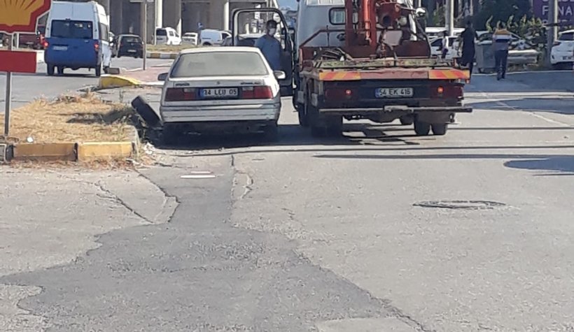 Hurda araçları tek tek topladılar