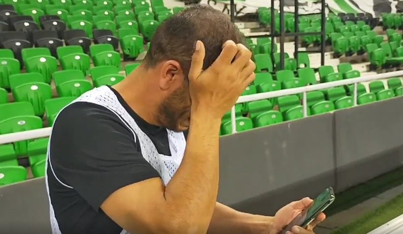 İdmanda gelen telefonla baba olduğunu öğrendi