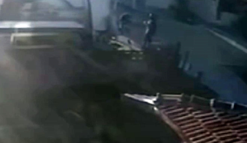 İki çocuk annesinin öldüğü kaza kamerada