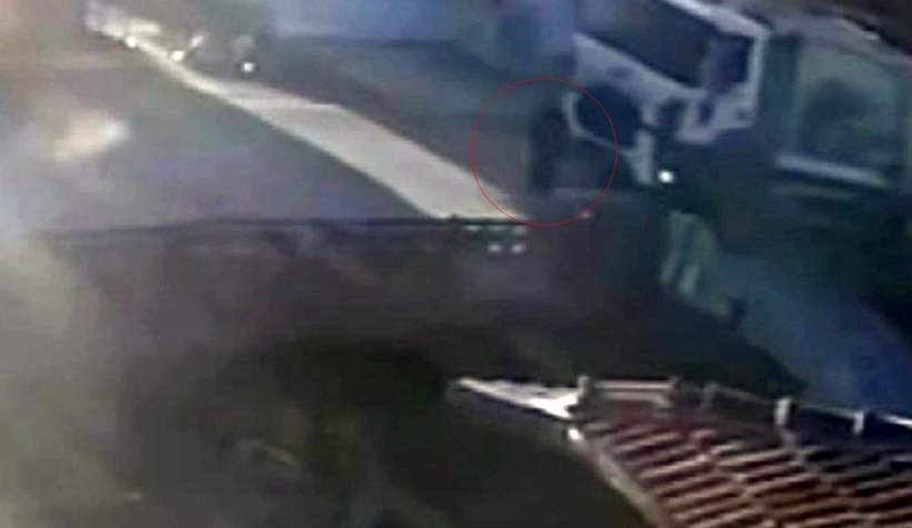 İki çocuk annesinin öldüğü kaza kamerada