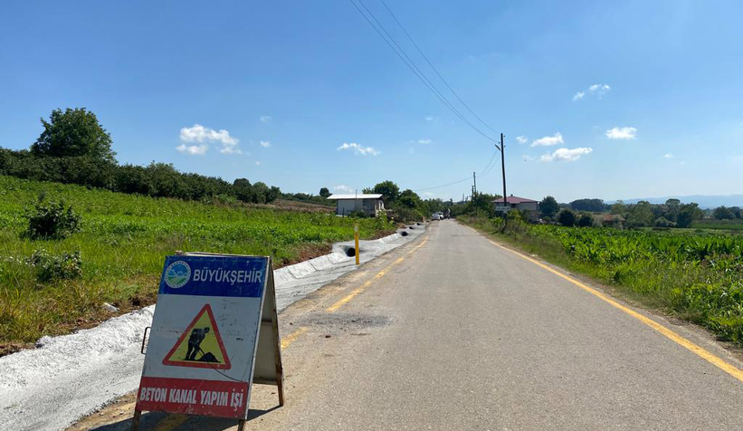 İki ilçede 12,5 kilometrelik V kanal imalatı tamamlandı