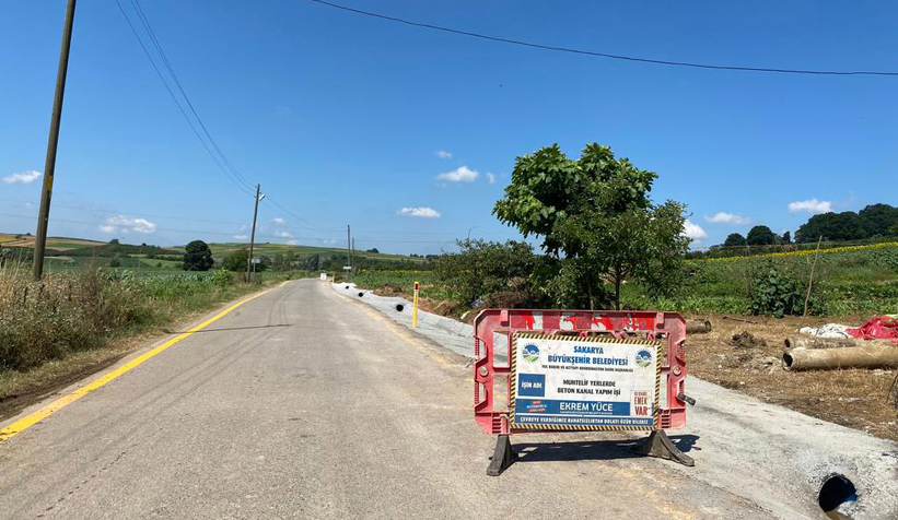 İki ilçede 12,5 kilometrelik V kanal imalatı tamamlandı