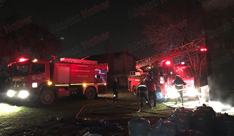 İki katlı ev alevlere teslim oldu