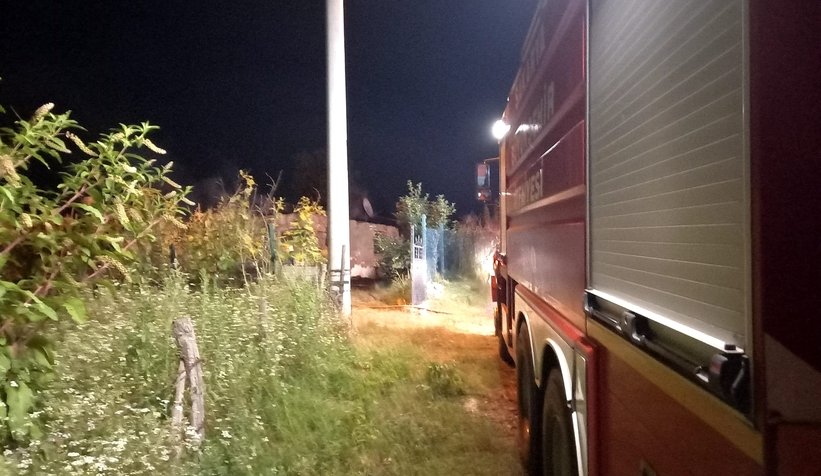 İki katlı ev yandı