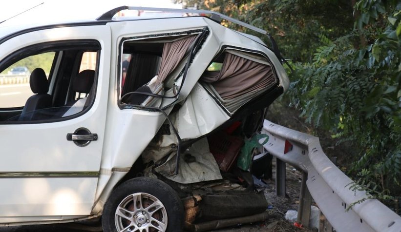 TEM’de feci kaza 1 ölü, 3 yaralı