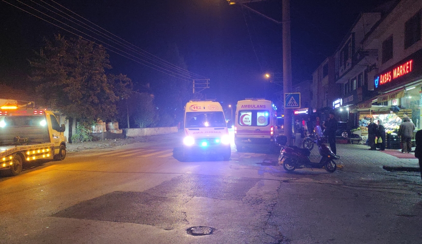 İki otomobilin çarpışması sonucu 2 kişi yaralandı