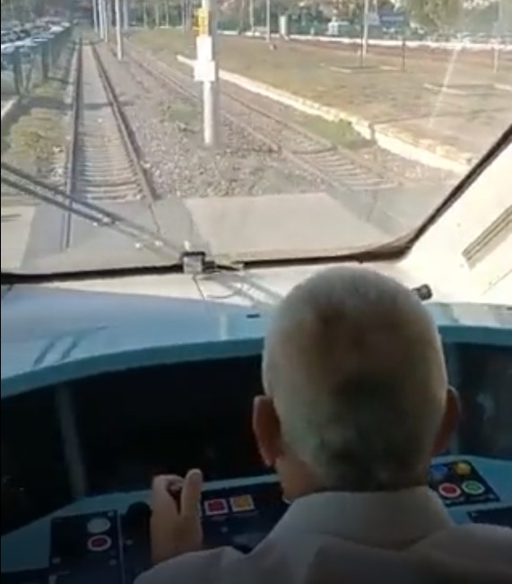 İkinci Milli Elektrikli Tren test sürüşlerine başladı