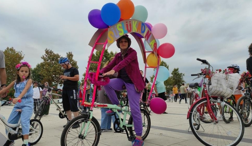 İklim krizine dur demek için pedal çevirdiler