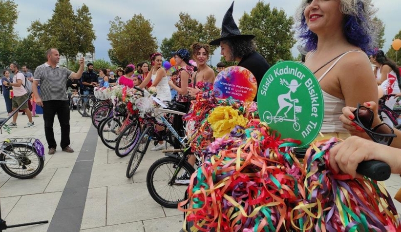 İklim krizine dur demek için pedal çevirdiler