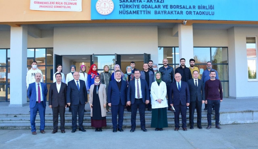 İl Milli Eğitim Müdürü Akyazı'da okullardan inceleme yaptı