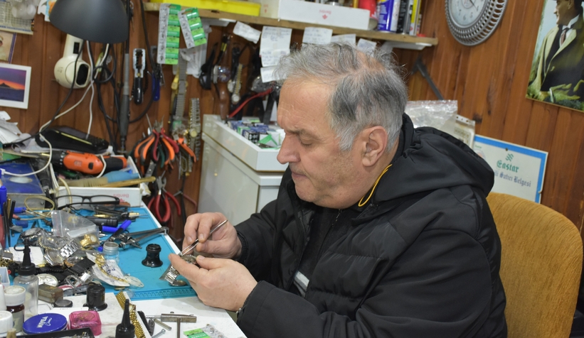 İlçenin son saatçisi
