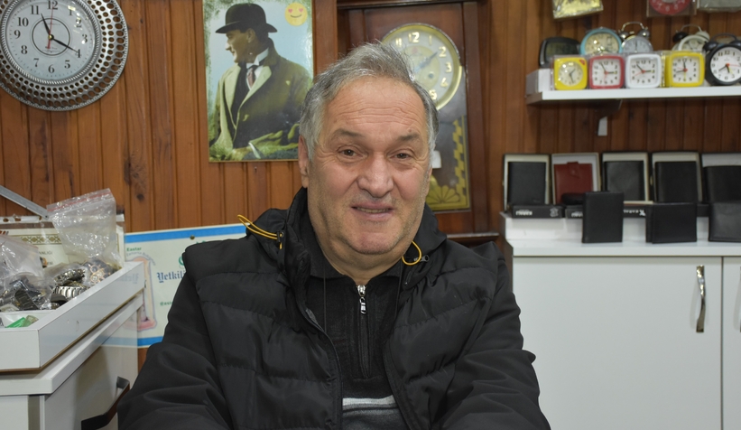 İlçenin son saatçisi