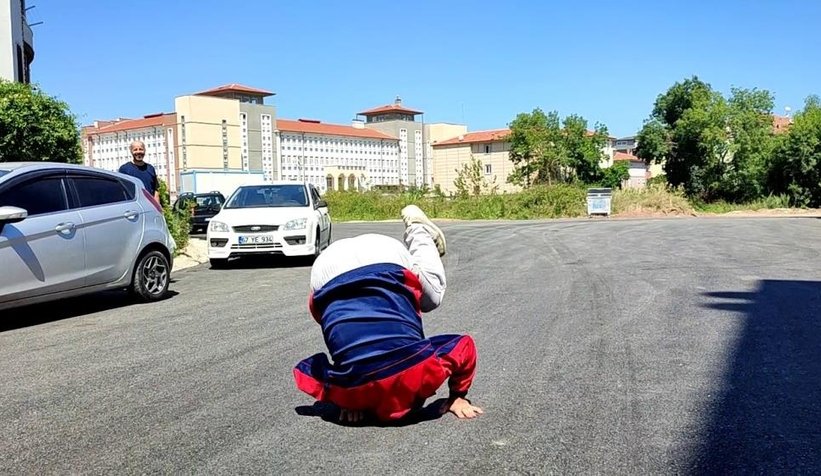 İlginç asfalt sevinci