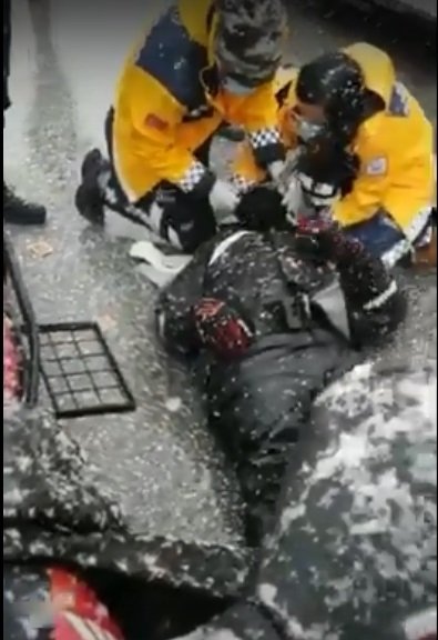 İlk müdahaleyi böyle yaptılar