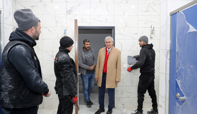 İmam Hatip Lisesi inşaatı tamamlanmak üzere