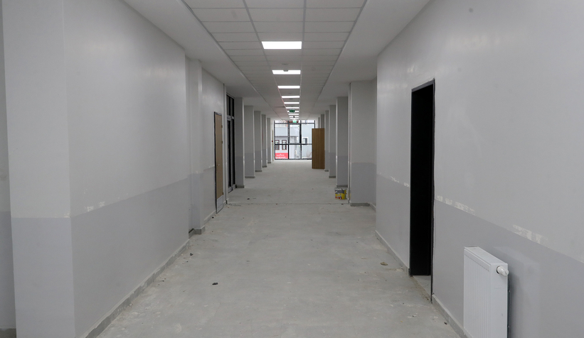 İmam Hatip Lisesi inşaatı tamamlanmak üzere