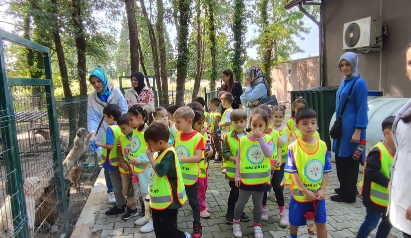 İnönü Anaokulu öğrencileri hayvan dostlarını unutmadı