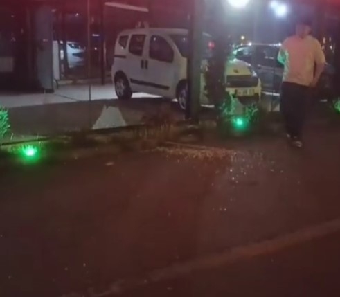 İş yeri kurşunlandı