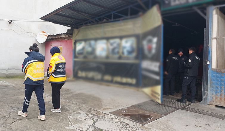 İş yerinde kendisini yakacağını söyledi, ikna edildi