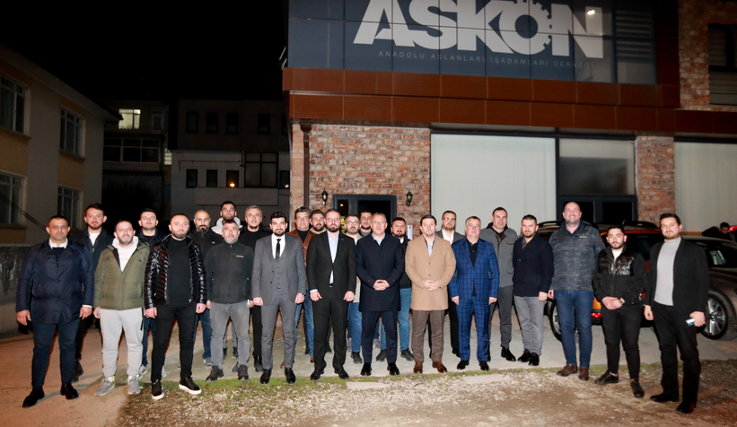 Işıksu iş adamlarıyla buluştu