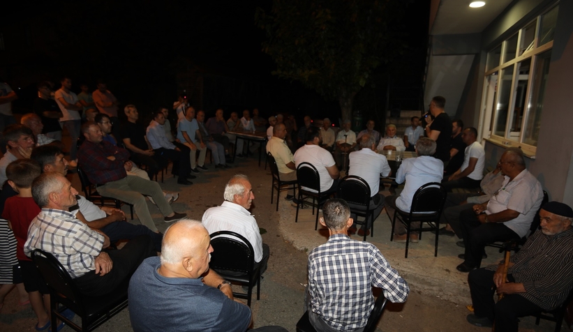 Işıksu mahalle ziyaretlerine devam ediyor