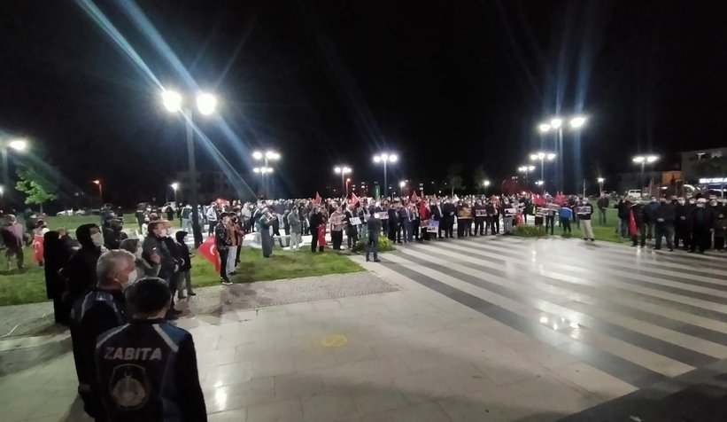 İsrail'e tepki, Filistin'e destek konvoyu