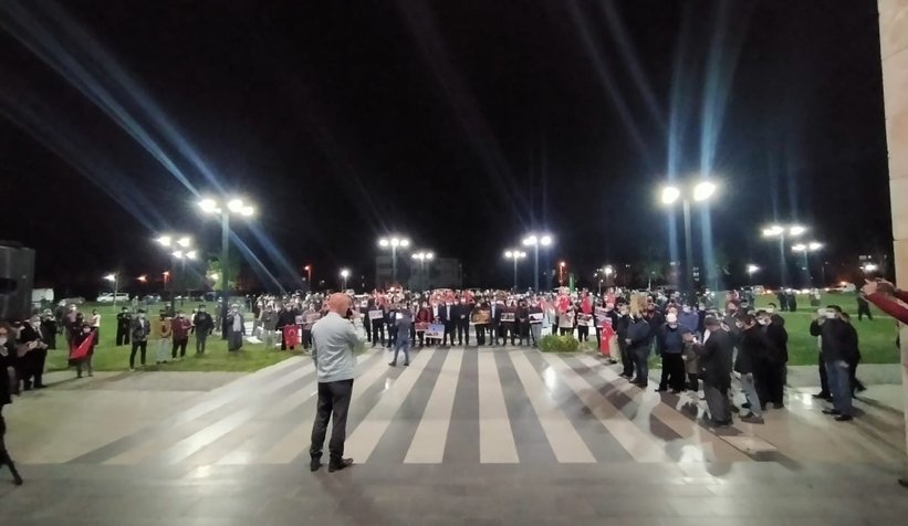 İsrail'e tepki, Filistin'e destek konvoyu