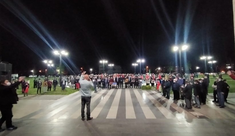 İsrail'e tepki, Filistin'e destek konvoyu