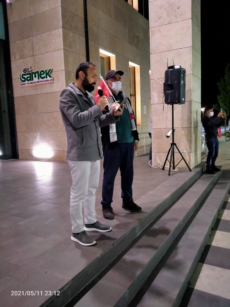 İsrail'e tepki, Filistin'e destek konvoyu